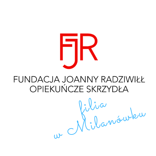 Logo Fundacji Joanny Radziwiłł Opiekuńcze Skrzydła