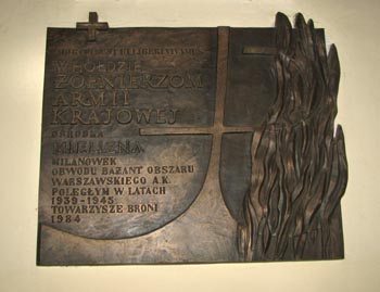 Tablica pamiątkowa w kościele Św. Jadwigi Śląskiej
