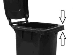 Informacja o pojemnikach na odpady komunalne - grafika