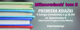 Premiera tomu II Milanowianek - grafika