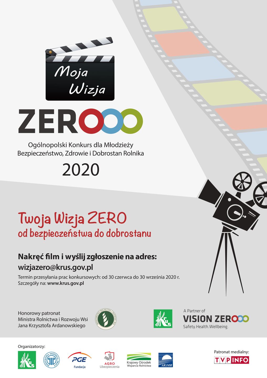 Plakat Vision Zero2020