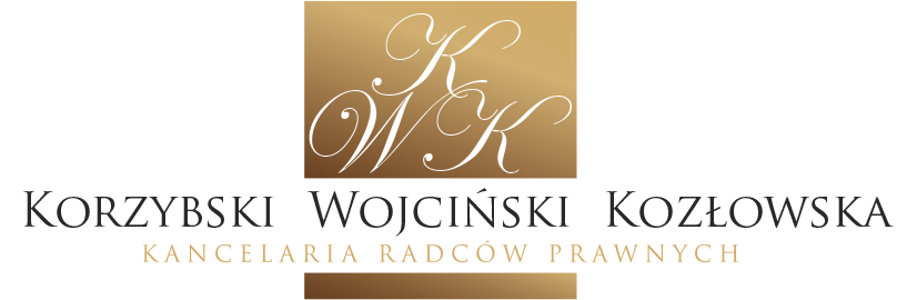 Logo Kancelarii Radców Prawnych Korzybski Wojciński Kozłowska