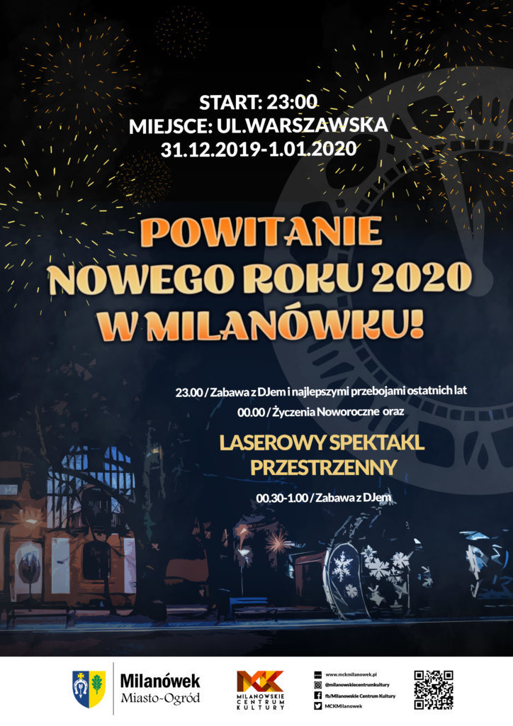 Powiatanie Nowego Roku 2020 w Milanówku