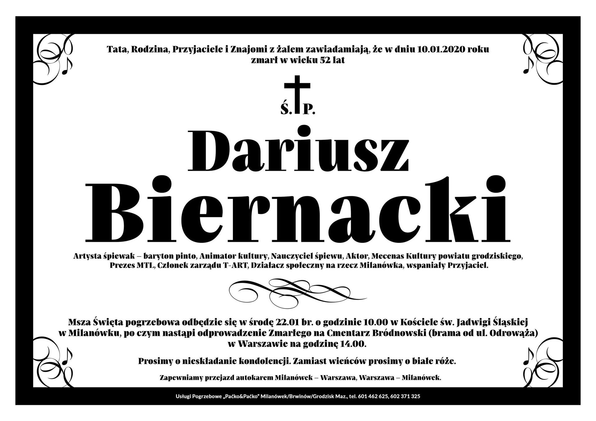 Klepsydra Dariusza Biernackiego