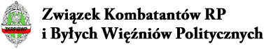 Logo Związku Kombatantów RP i Byłych Więźniów Politycznych