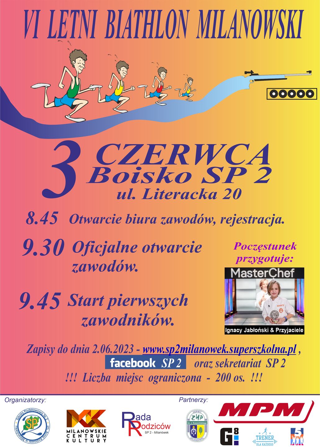 Plakat VI Letniego Biathlonu