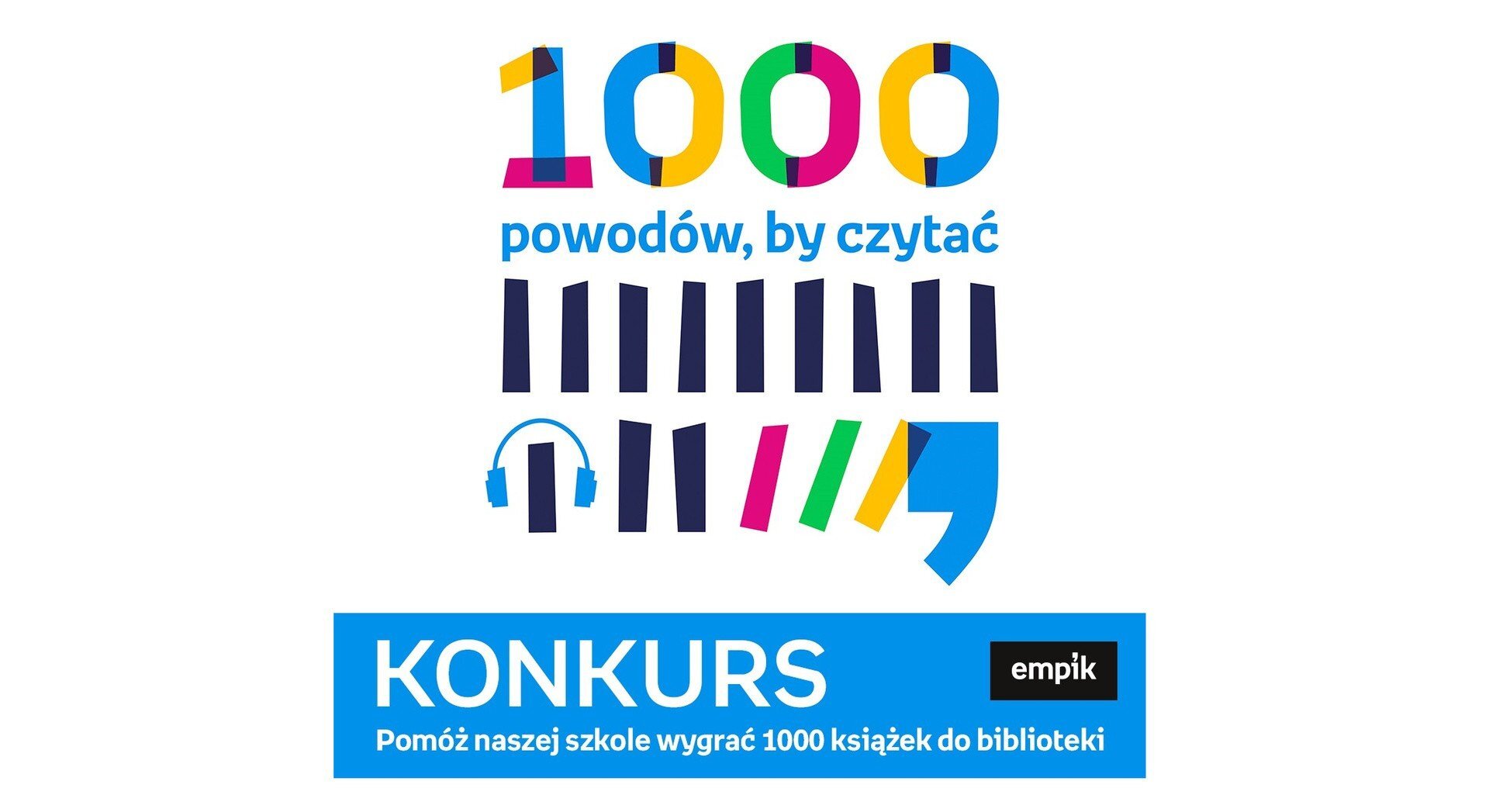 Logo 1000 powodów, by czytać