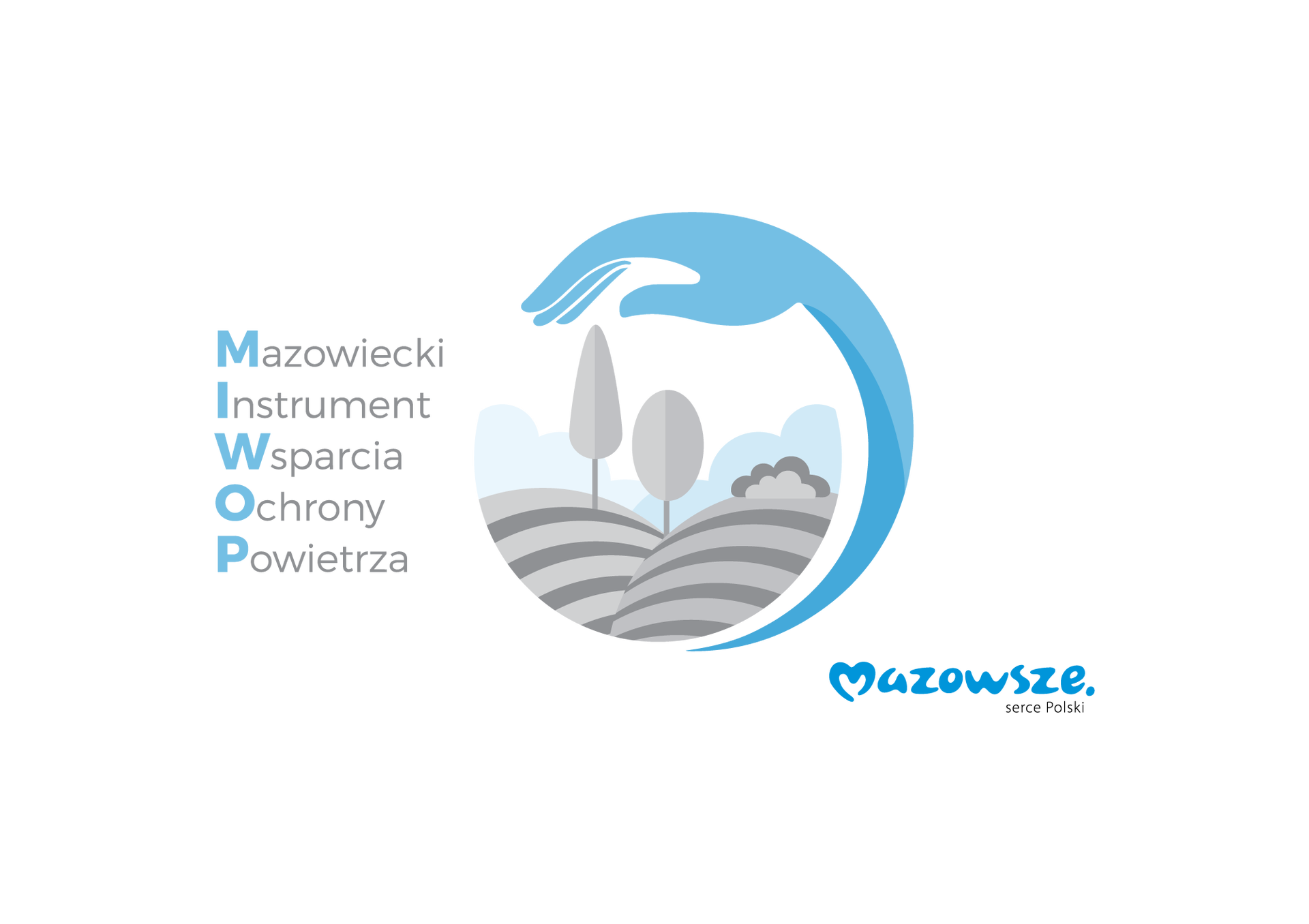 Logo Mazowieckiego Instrumentu Wsparcia Ochrony Powietrza