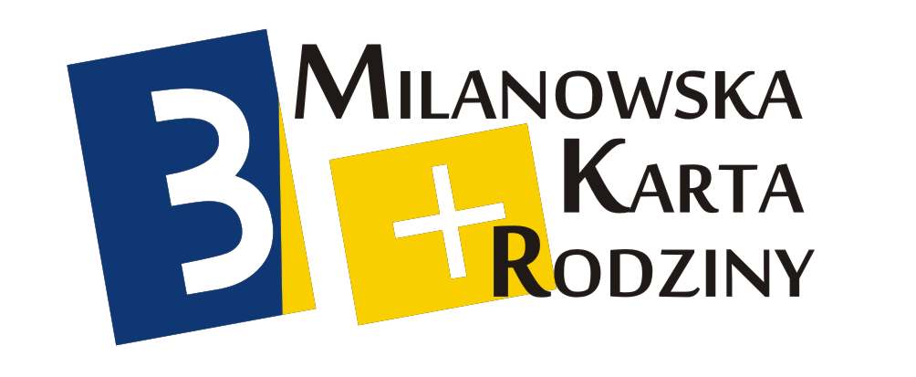 Logo Milanowskiej Karty Rodziny 3+