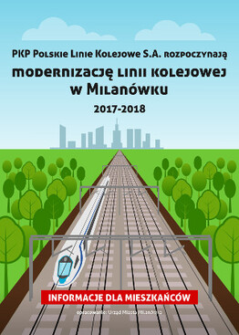 Modernizacja linii kolejowej nr 447 - grafika
