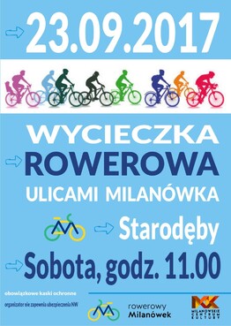 Wycieczka rowerowa ulicami Milanówka - grafika