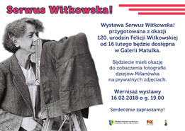 Wystawa Serwus Witkowska! - grafika