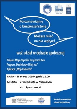 Debata społeczna - 18 marca 2019 r. - grafika