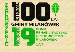 19-lecie Domu Rehabilitacyjno-opiekuńczego w Milanówku - grafika
