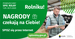 Rolniku, spisz się i daj wygrać sobie, swojej gminie i polskiemu rolnictwu! - grafika