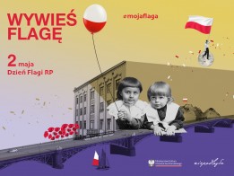 2 Maja to Dzień Flagi Rzeczypospolitej Polskiej  - grafika